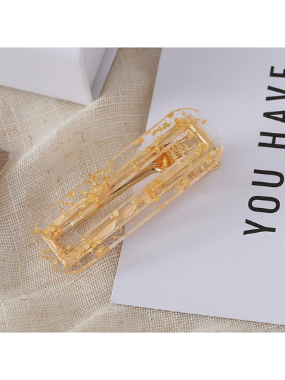 Beau - Hollowed Out Square Hair Clip