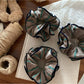 Gifty - Elegant Lazy Style Striped Scrunchie