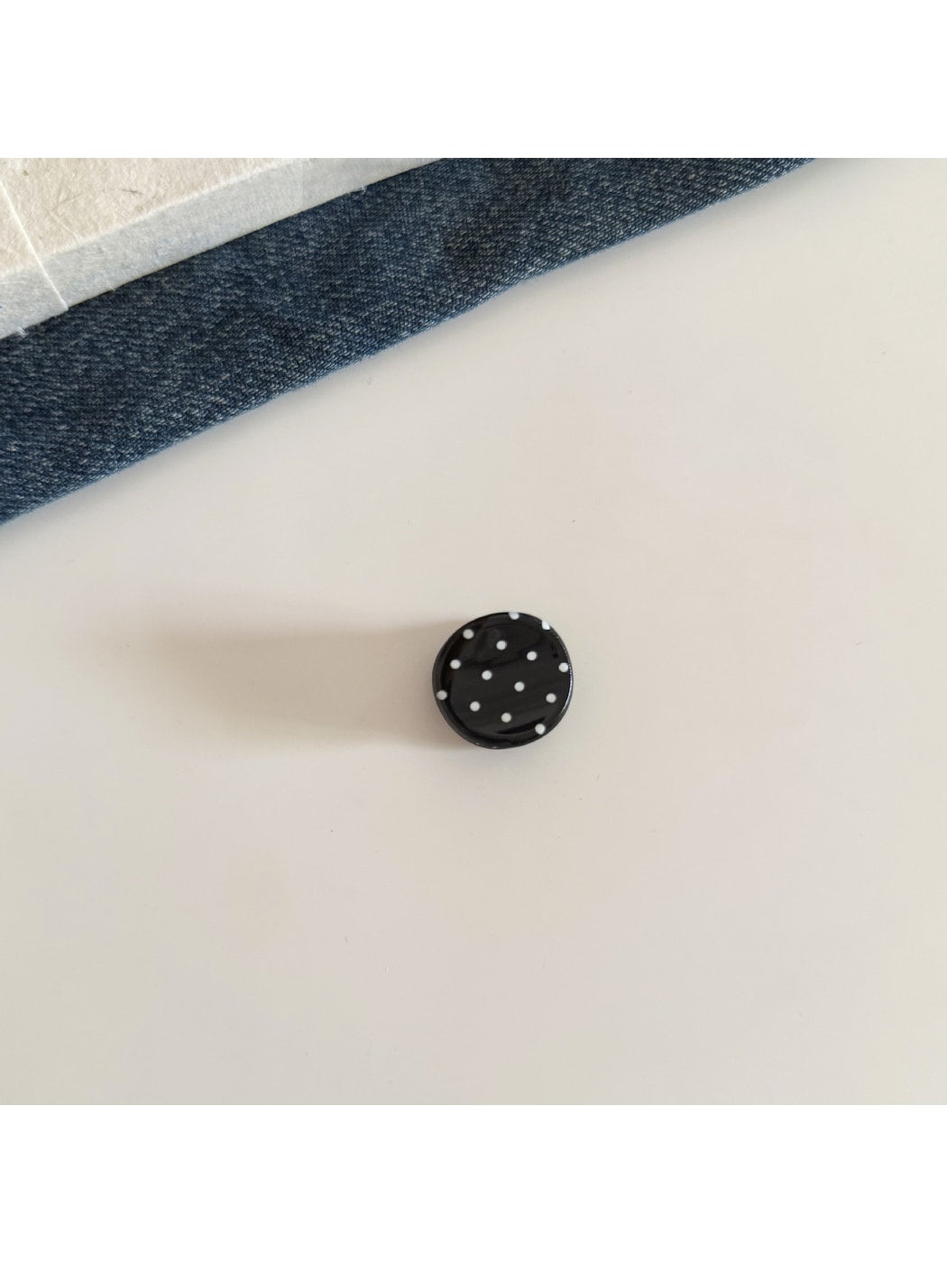 Beau - Floral Plaid and Polka Dot Mini Claw Clip