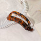Beau - Leopard Print Curved Hair Clip