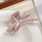 Beau - Glossy Butterfly Bow PC Plastic Claw Clip