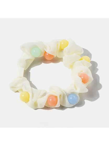 Gifty - 3 Pack Printed Beaded Hair Ties