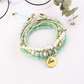 Lovra - Bohemian Layered Beaded Pendant Bracelet