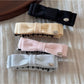 Beau - Fabric Bow High Ponytail Banana Clip