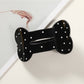 Beau - Polka Dot Cloud Shape PC Duckbill Hair Clip