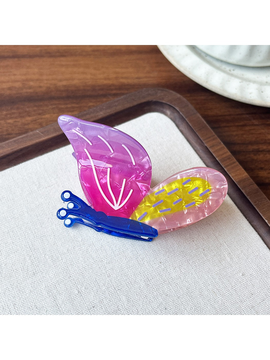 Beau - Decorative Butterfly Shape Fashion Claw Clip
