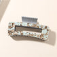 Beau - Elegant Hollow Out Rectangular Claw Clip