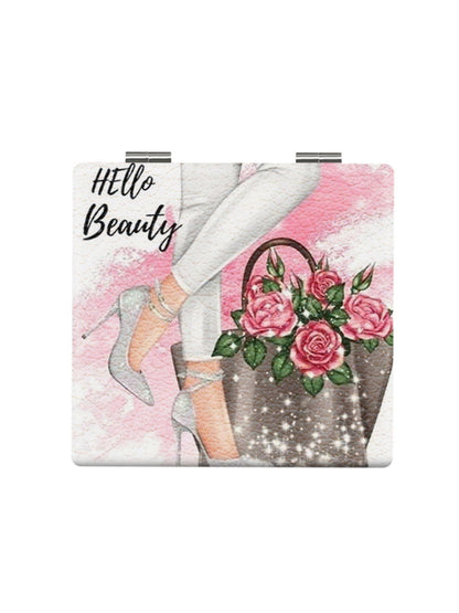Mirroray - Stiletto Print Compact Mirror