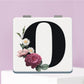 Mirroray - Floral Letter Print Compact Mirror