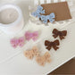 Beau - Sweet Bow Accent Plastic Alloy Hair Clip