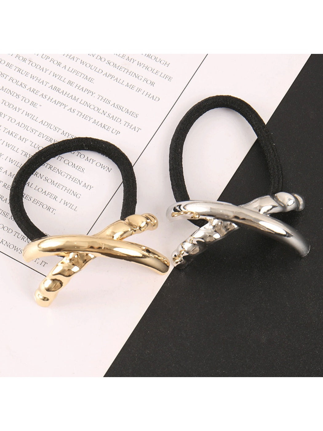 Gifty - Cross Simple Hair Tie