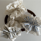Gifty - Striped Lace Double Layer Hair Scrunchie