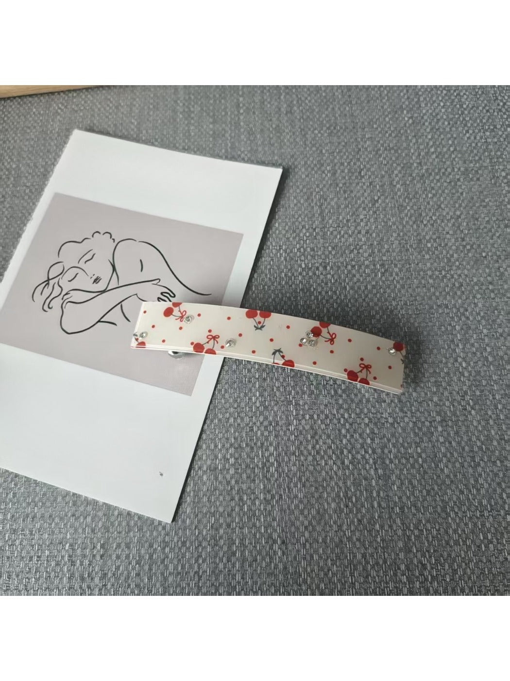 Beau - Star-Patterned Hair Clip