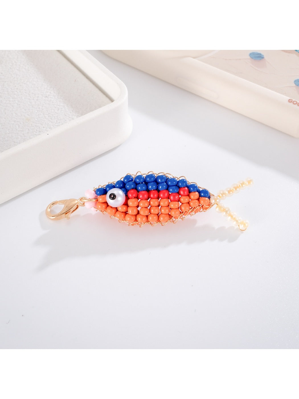 Keypus - Small Colorful Fish Keychain Bag Decor