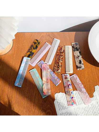 Camerow - Stylish Acetate Hair Comb Minimalist Design