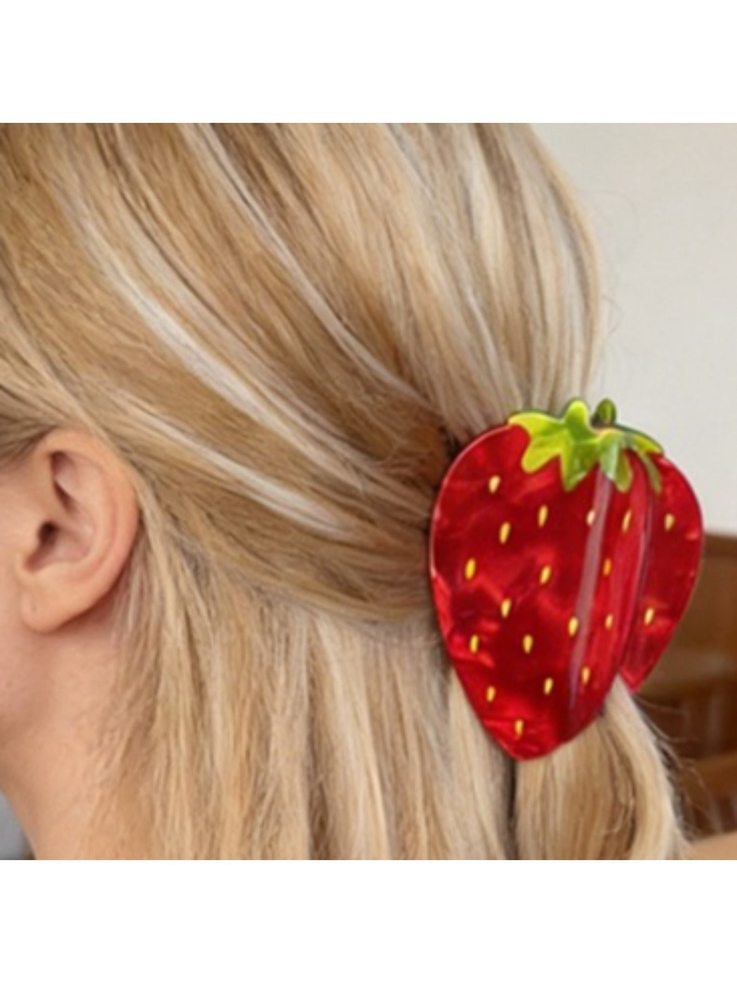 Beau - Strawberry-Shaped Hair Clip
