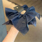 Gifty - Denim Square Scarf Hair Tie