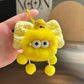 Keypus - Bow Coal Plush Keychain