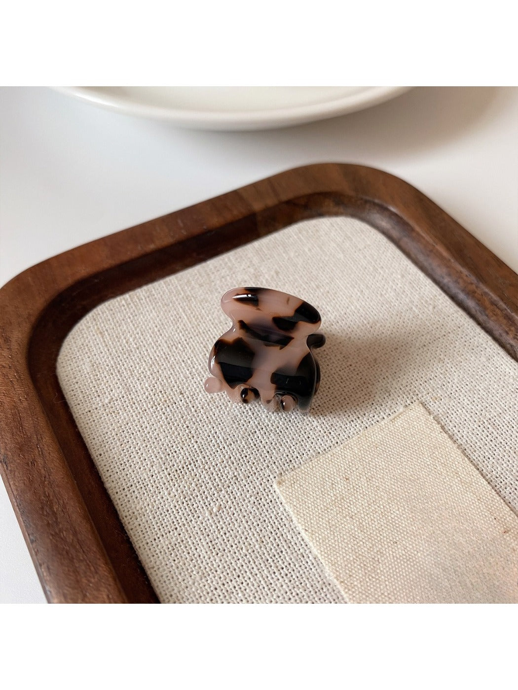Beau - Mini Minimalist Half Moon Hair Claw Clip
