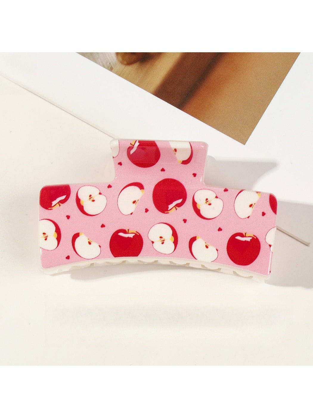 Beau - Large Fruit Themed Shark Hair Clip