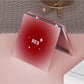 Mirroray - Minimalist Red Square Compact Mirror