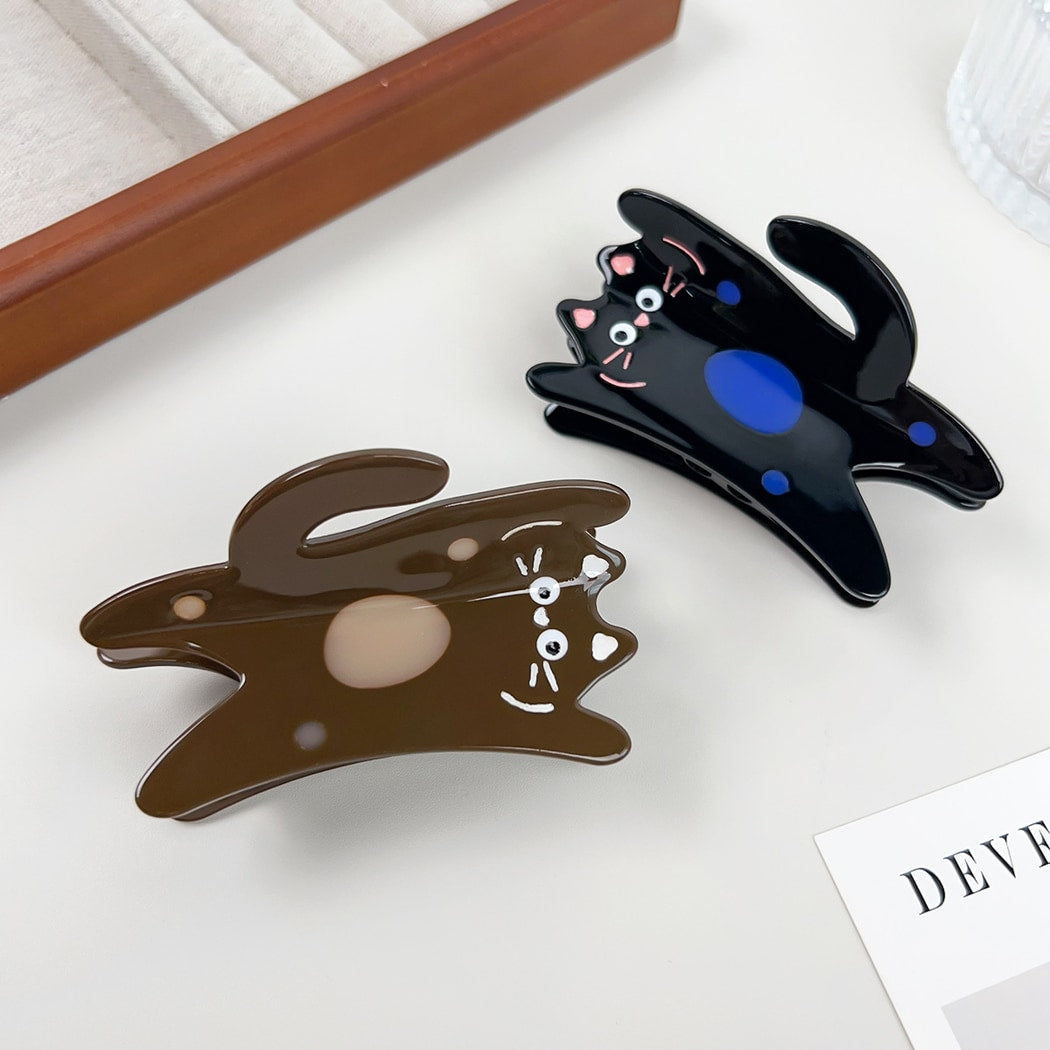 Beau - Playful Cat Shape Fashion Claw Clip