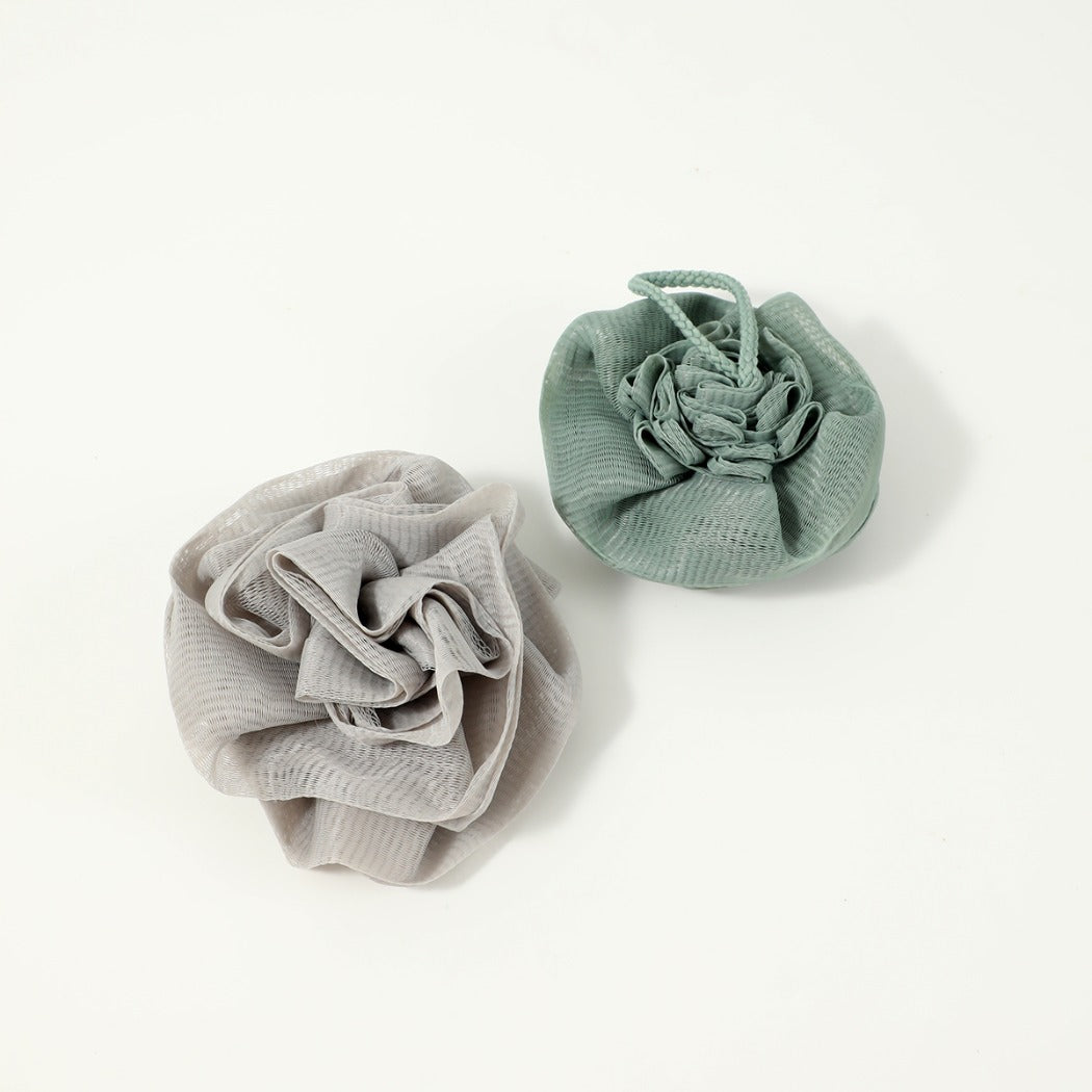 Papo - Rose Shaped Bath Pouf
