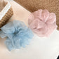 Gifty - Sweet Checked Print Pastel Scrunchie