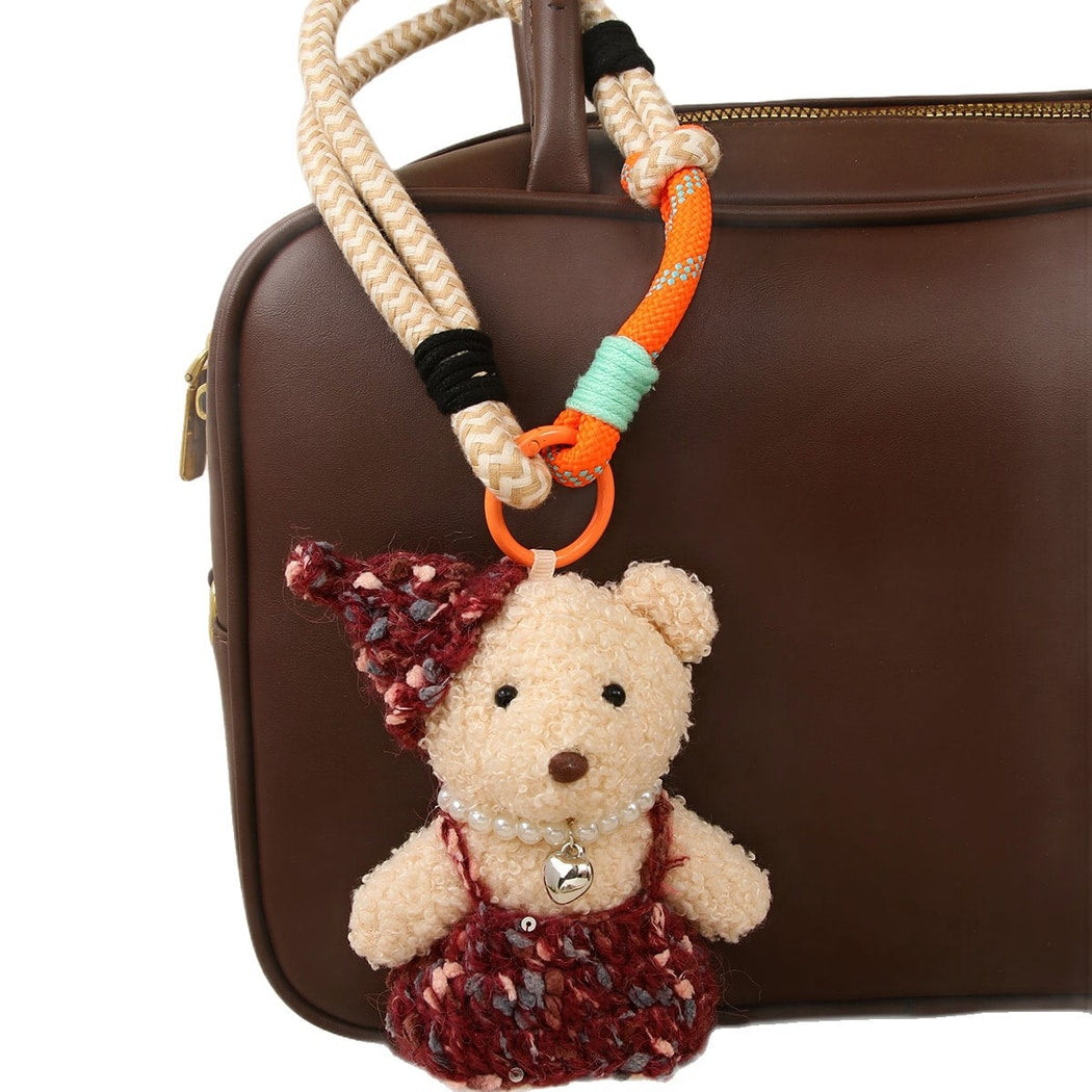 Keypus - Polyester Alloy Rabbit Bear Bag Charm Keychain