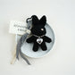 Keypus - Love Bow Bunny Backpack Pendant