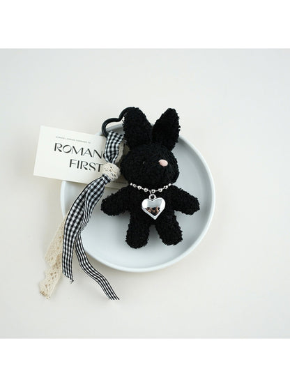 Keypus - Love Bow Bunny Backpack Pendant