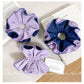 Gifty - Fantasy Purple Plaid Hair Ring