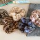Gifty - Leopard Print Furry Scrunchies