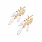 Earedge - Hollow Irregular Drop Dangle Earrings