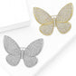Brovia - Pave Style Butterfly Fashion Brooch