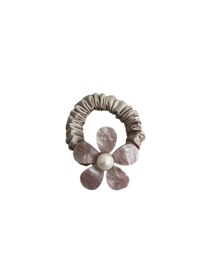 Gifty - Flower Scrunchie with Floral Accent