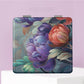 Mirroray - Floral Print PU Folding Tabletop Mirror