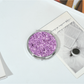 Mirroray - Portable Sequin-Look Round Compact Mirror