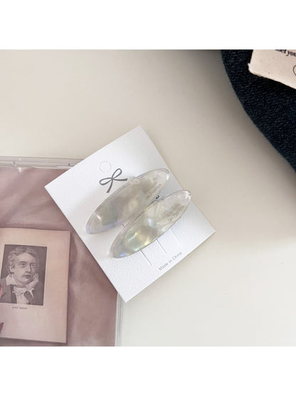 Beau - Vintage Inspired Oval Shaped Hair Clip