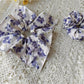 Gifty - Floral Polyester Scarf Style Scrunchie