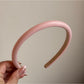 Gifty - Simple Irregular Edge PU Leather Headband