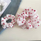 Gifty - Strawberry Polka-Dotted Spiral-Shaped Hair Tie