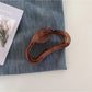Beau - Solid Color Cloud Shaped Hollow Claw Clip