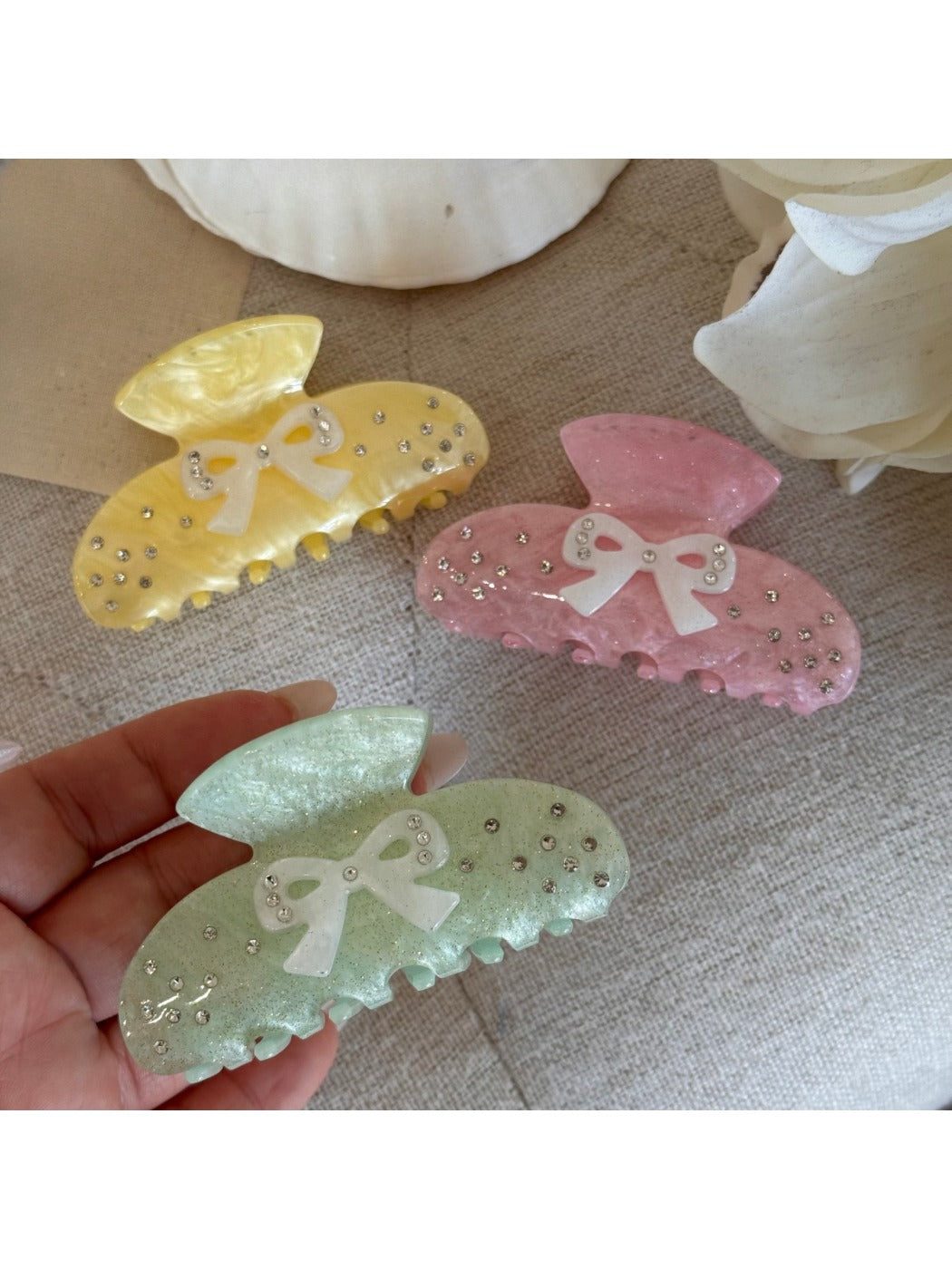 Beau - Sweet Cute Bow Hair Clip