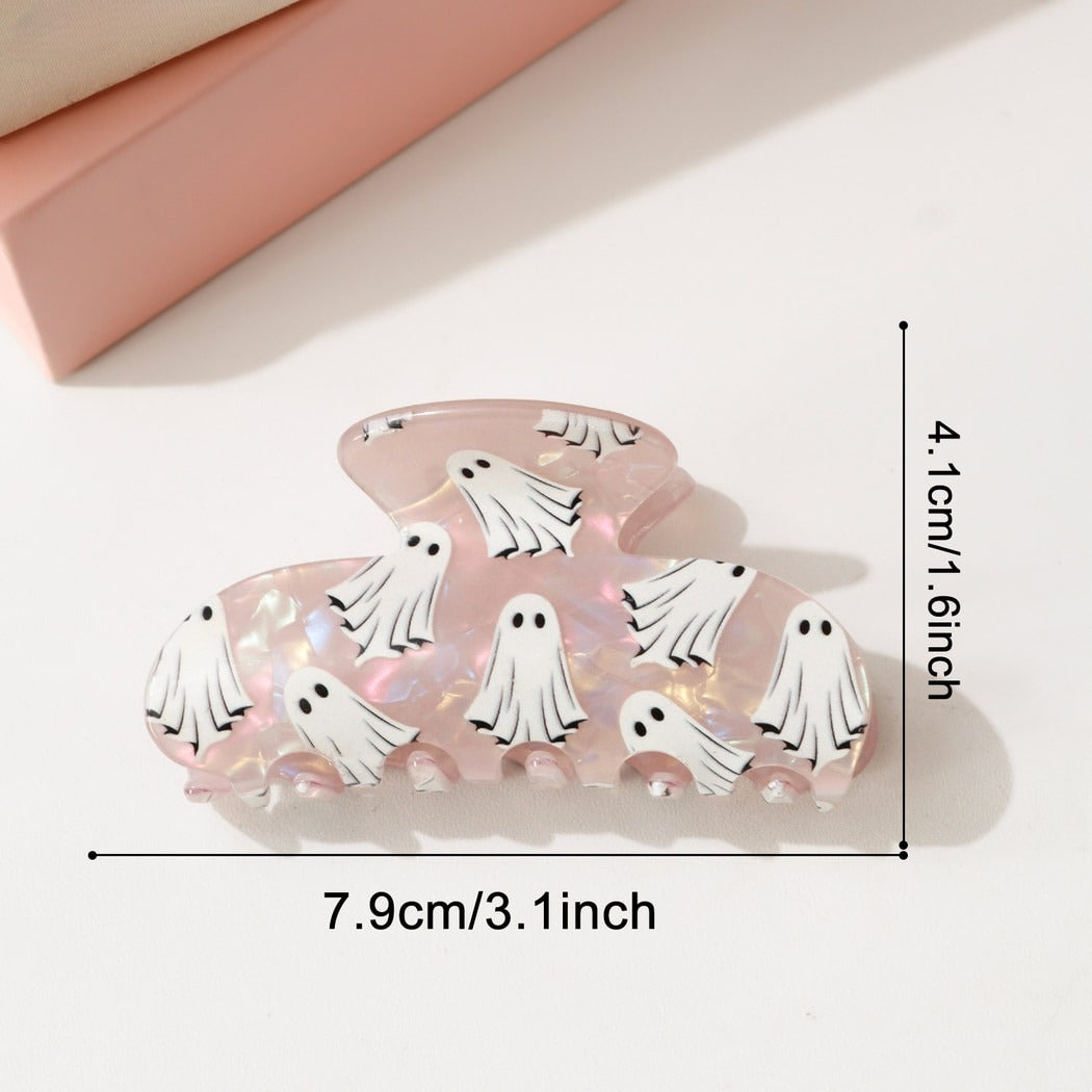 Beau - Cartoon Ghost Shaped PVC Claw Clip