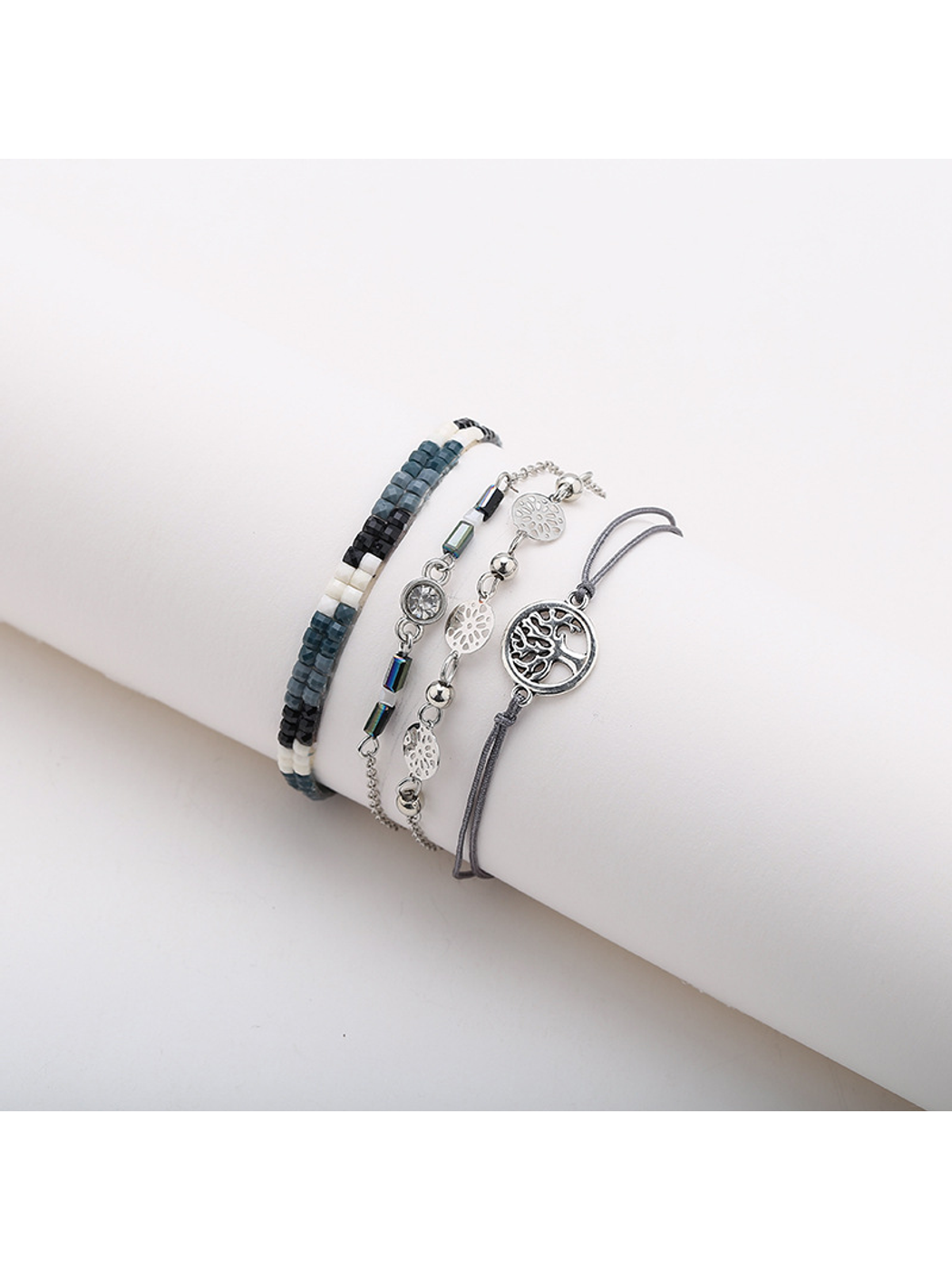 Lovra - Bohemian Tree Of Life Beaded Bracelet