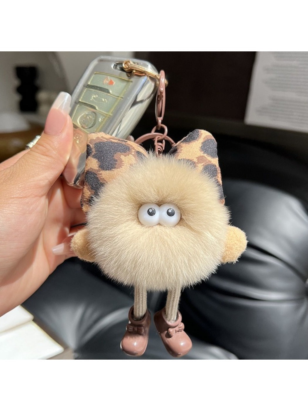 Keypus - Cute Little Coal Ball Keychain