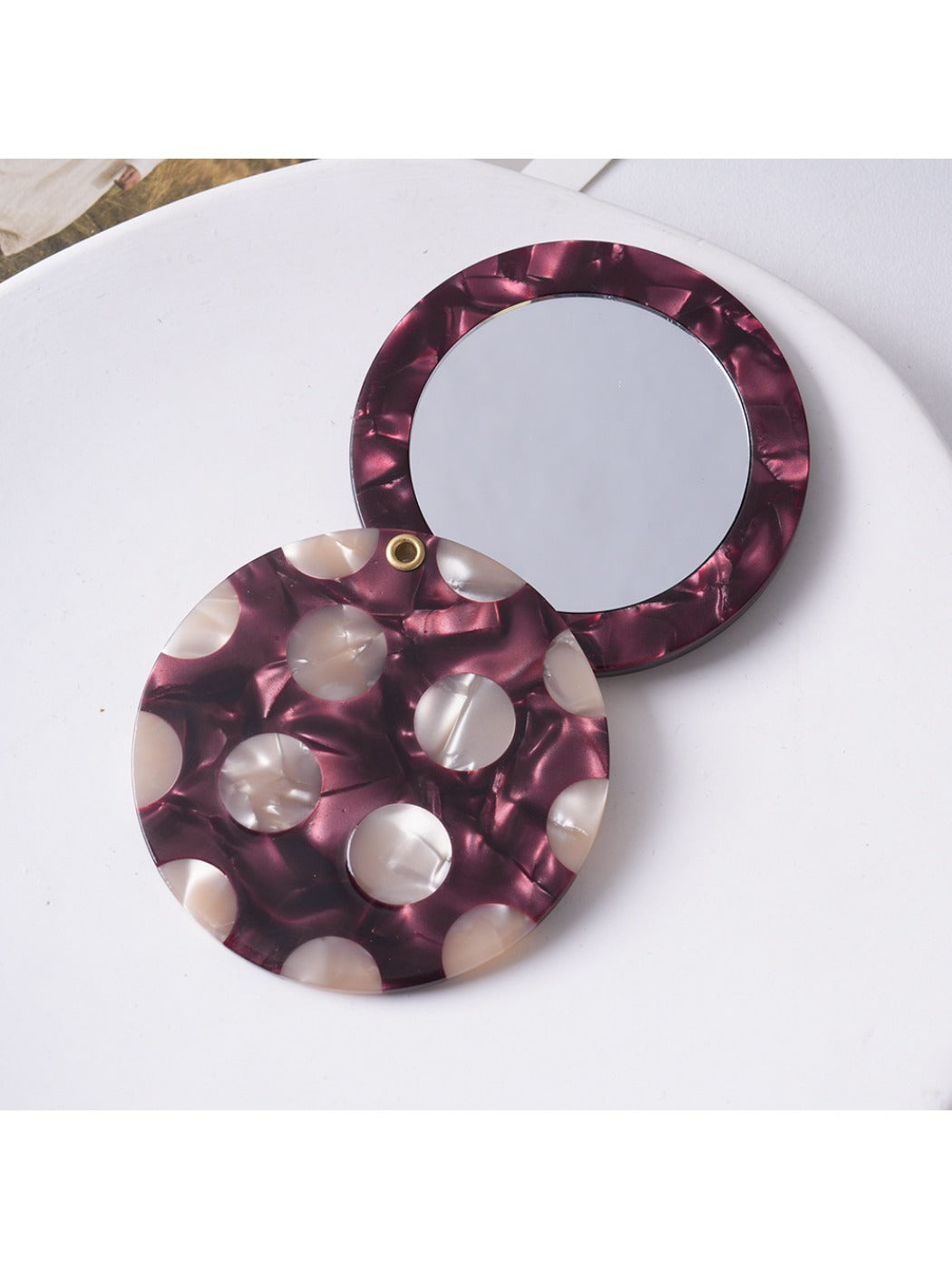 Mirroray - Simple Cute Circular Makeup Mirror