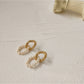 Earedge - Minimalist Double Hoop Earrings