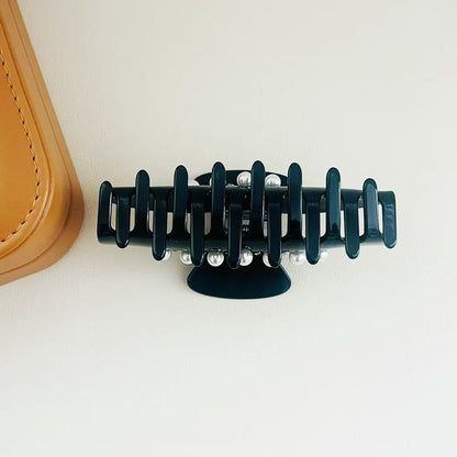 Beau - Glossy Acetate Fiber Alloy Hair Claw Clip